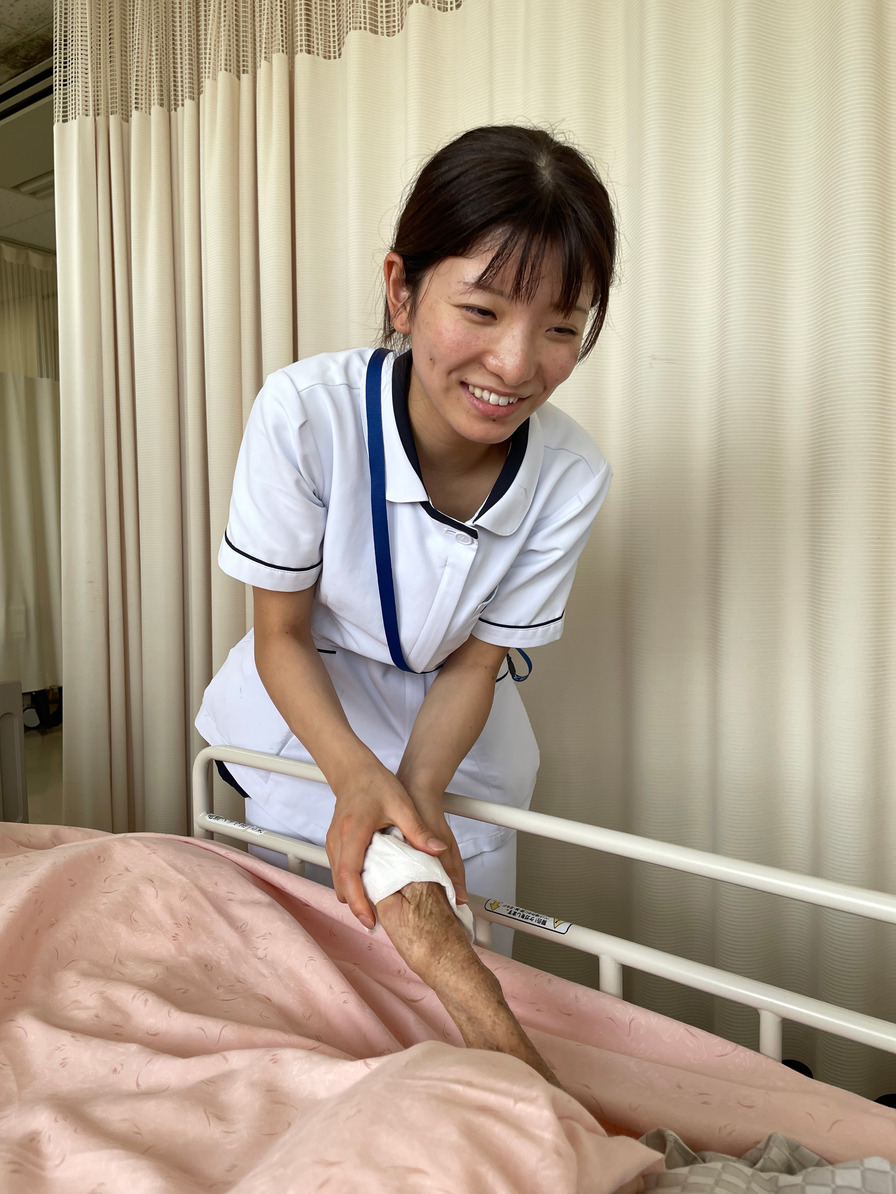 患者ラウンドの様子